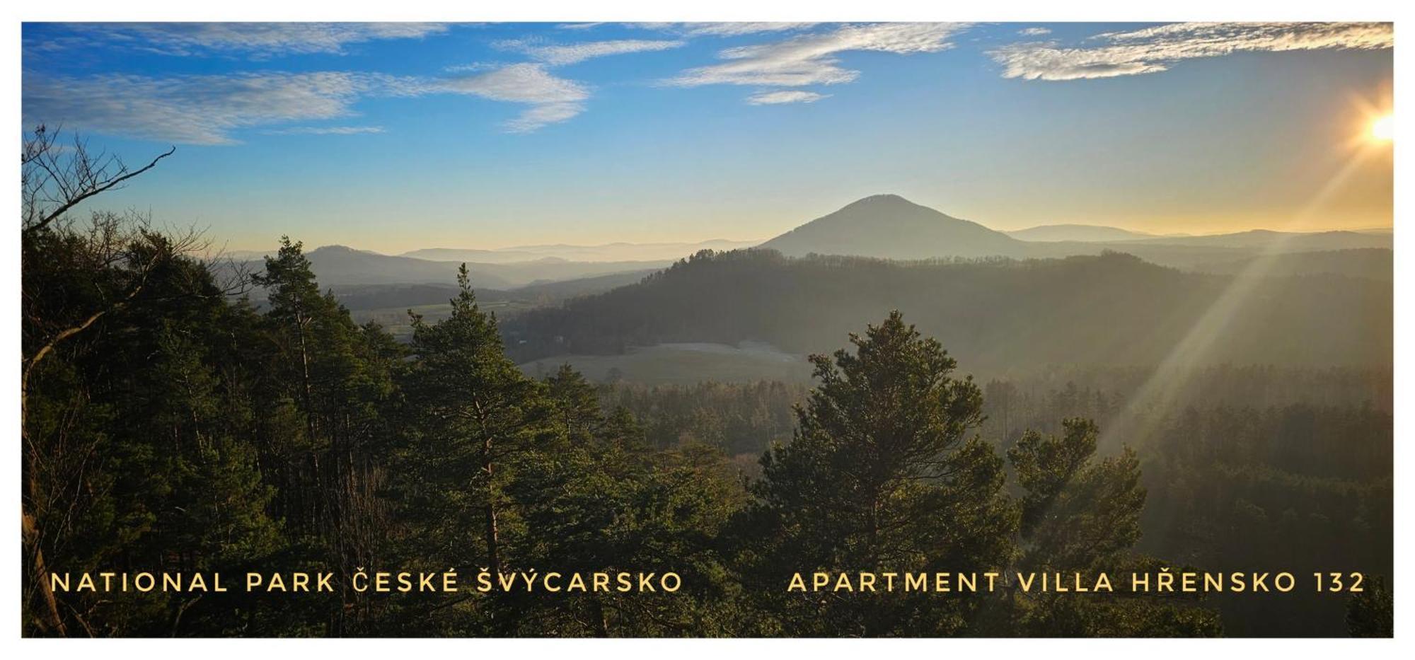 Apartment Villa Hrensko 132 エクステリア 写真